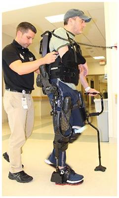 Robotic Exoskeleton Gait Training During Acute Stroke Inpatient Rehabilitation